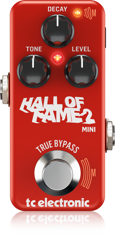 TC Electronic Hall of Fame 2 Mini Reverb Pedal Hall of Fame 2 Mini