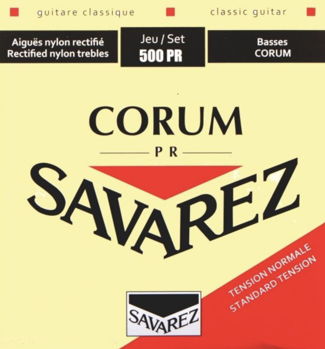 Savarez 500PR Corum Set Cuerdas Guitarra Clasica Flamenca Tensión Media 500PR
