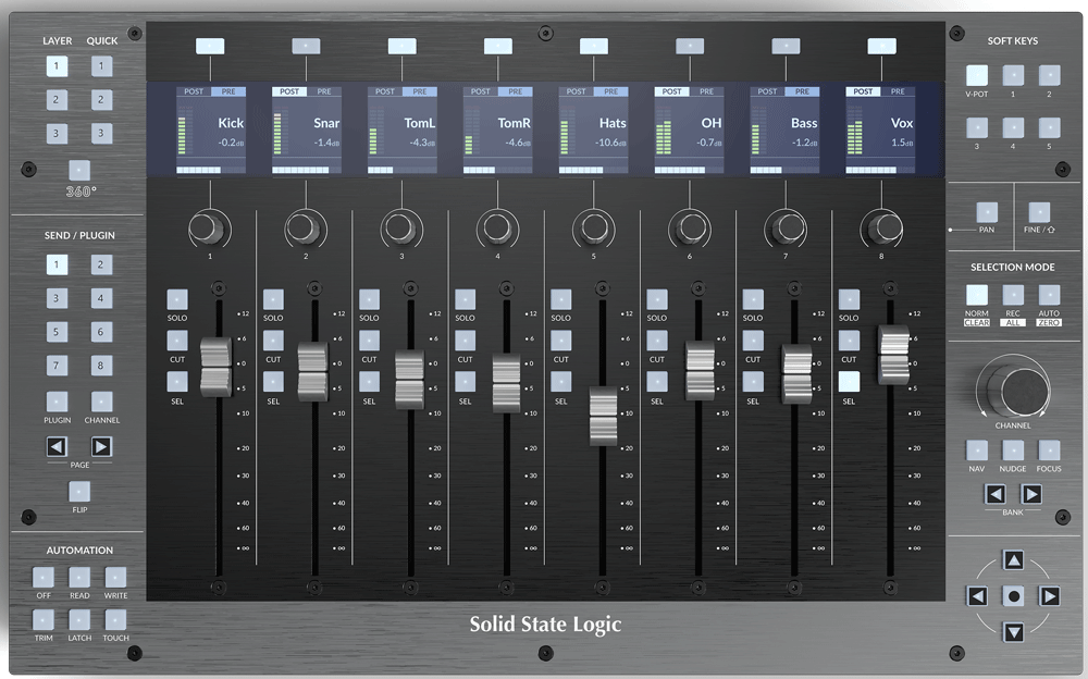 SSL UF8 Controlador DAW USB UF8