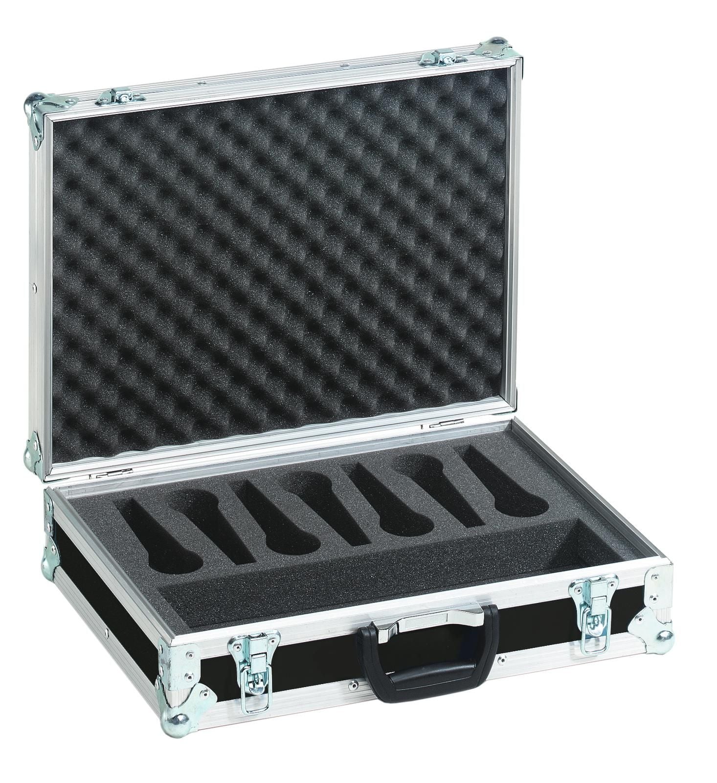 Roadinger Microphone Case Road 7 Maleta para 7 Micrófonos Microphone Case Road 7 Microphones black