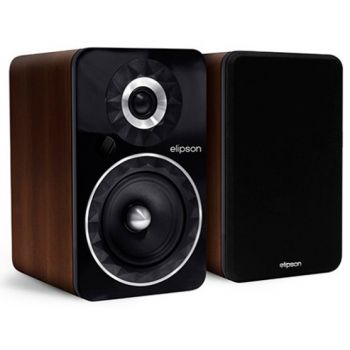 Elipson prestige facet 6b walnut, altavoces de estanteria 2 vías