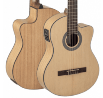 Admira ADMLENAEC Guitarra Clásica Lena Electrificada con Cutaway ADMLENAEC