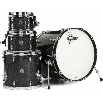 Gretsch drums gb-e8246-094 set 4 piezas usa brooklyn bombo 22 deep marine black pearl