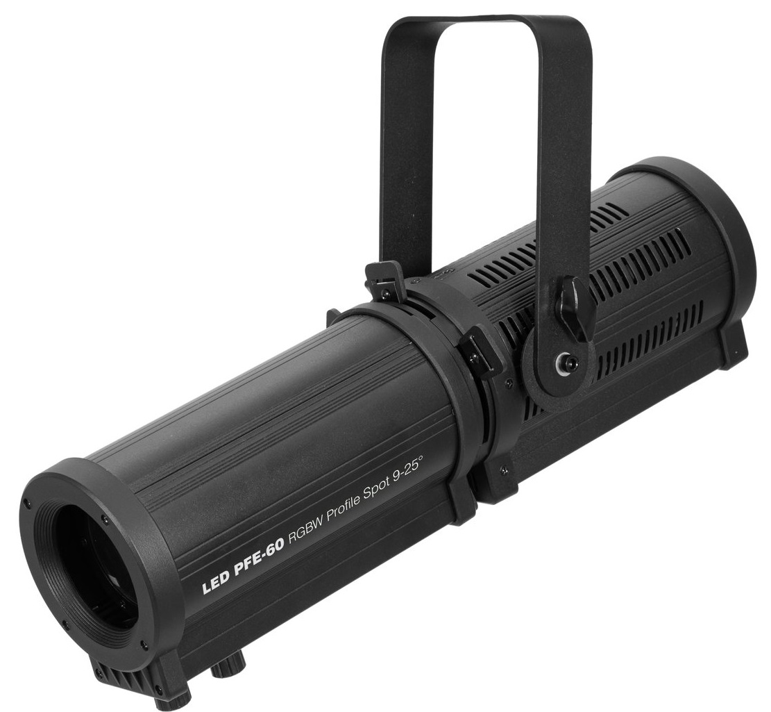 Eurolite LED PFE-60 RGBW Profile Spot 20-50° Foco LED LED PFE-60 RGBW Profile Spot 20-50°
