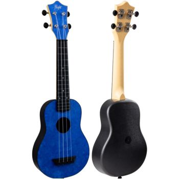 Flight ukelele soprano tus-65 travel sapphire