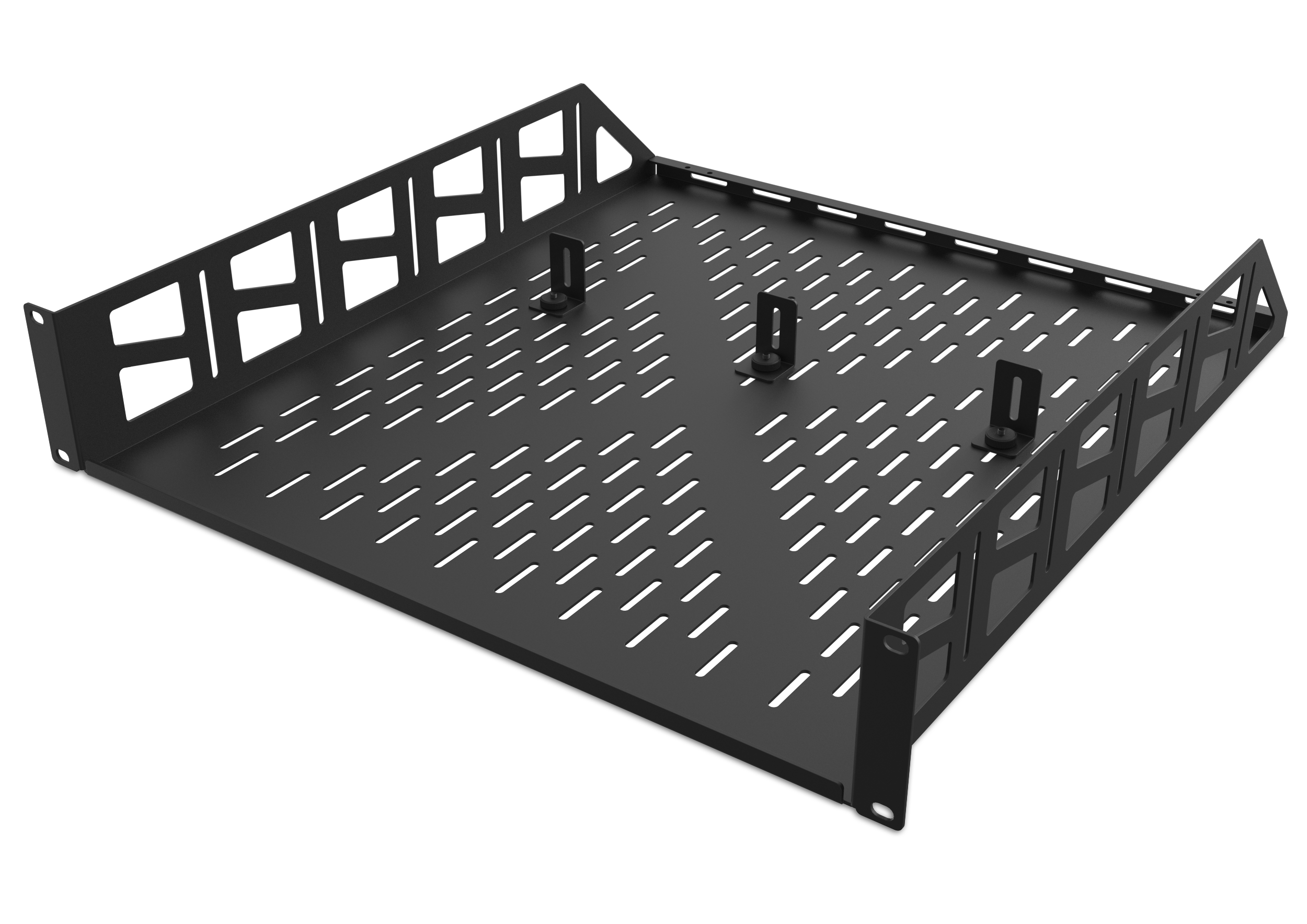 Audibax Pro Rack Shelf Vent 2U 500 Bandeja de Ventilación para Rack Pro Rack Shelf Vent 2U 500