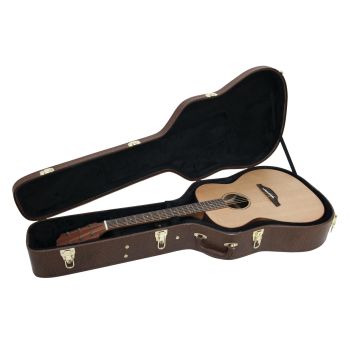 Dimavery form case western guitar, brown