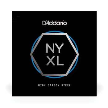 D´addario nys0125 single plain steel guitar string, .0125