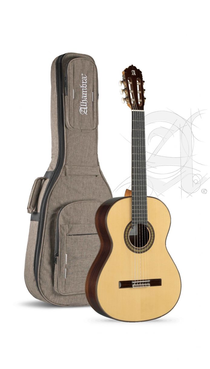 Alhambra 7P A Guitarra Clásica + Funda 7P A