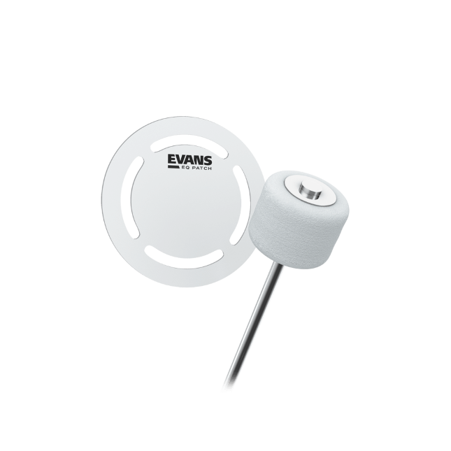 Evans EQPAF1 Parche Refuerzo Bombo Fabricación Aramid Fiber EQPAF1 Parche Refuerzo Bombo