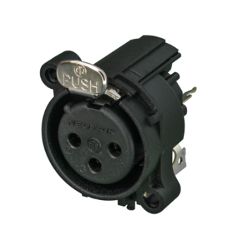 Neutrik nc 3 faav 1 conector xlr hembra de 3 polos