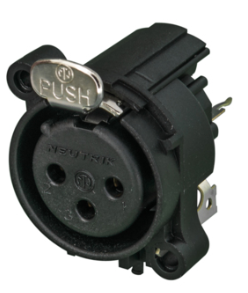 Neutrik NC 3 FAAV 1 Conector XLR Hembra de 3 Polos NC 3 FAAV 1