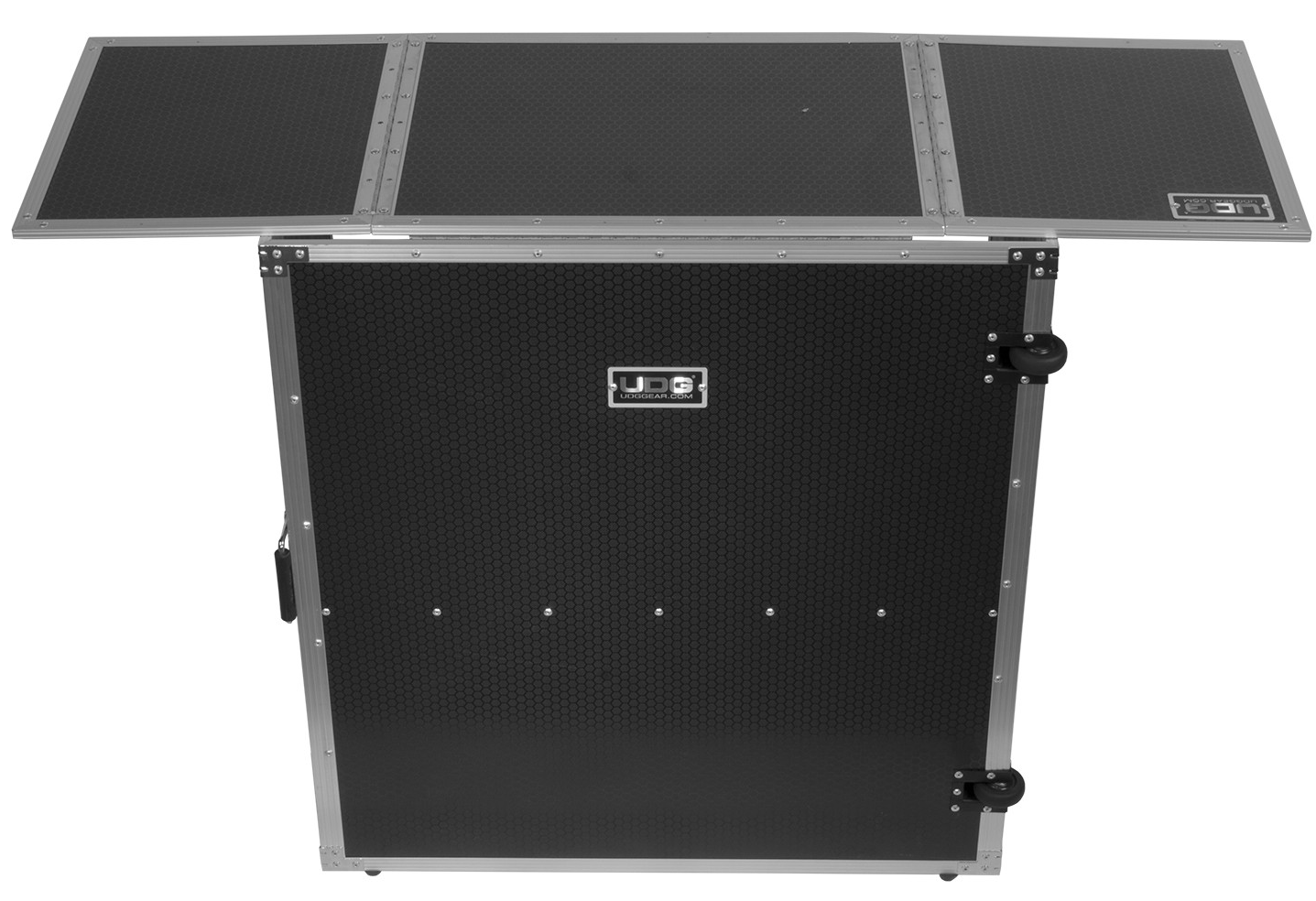 Udg U92049SL Mesa de DJ de alumnio totalmente plegable y con ruedas U92049SL
