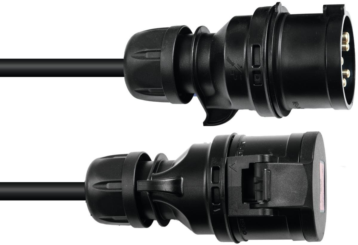 Psso CEE Extensión 16A 5 x 2.5, 5 Metros, Black Edition 3024563E