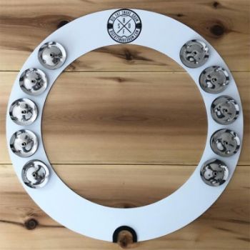 Big fat snare drum bfsdhr14 14 halo ring snare-bourine