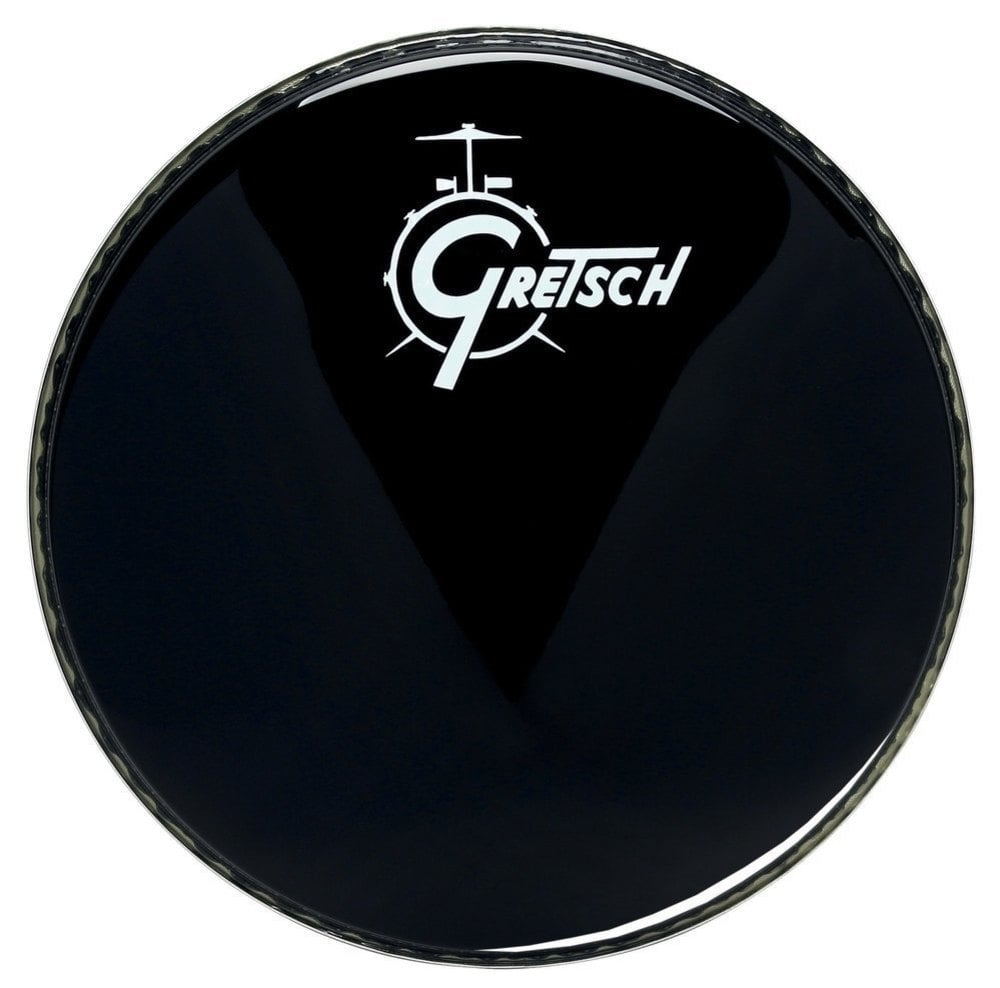 Gretsch Drums GRDHEB18 Parche Bombo 18 Pulgadas Ambassador Ebony GRDHEB18