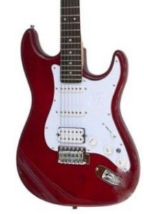 Aria Stg004Ca Guitarra Eléctrica Serie Stg-004 Roja STG004CA