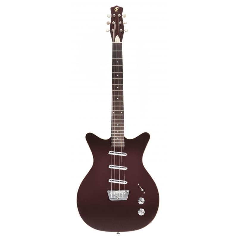 Danelectro 59 TRIPLE DIVINE DARK BURGUNDY Guitarra electrica retro 59 TRIPLE DIVINE DARK BURGUNDY