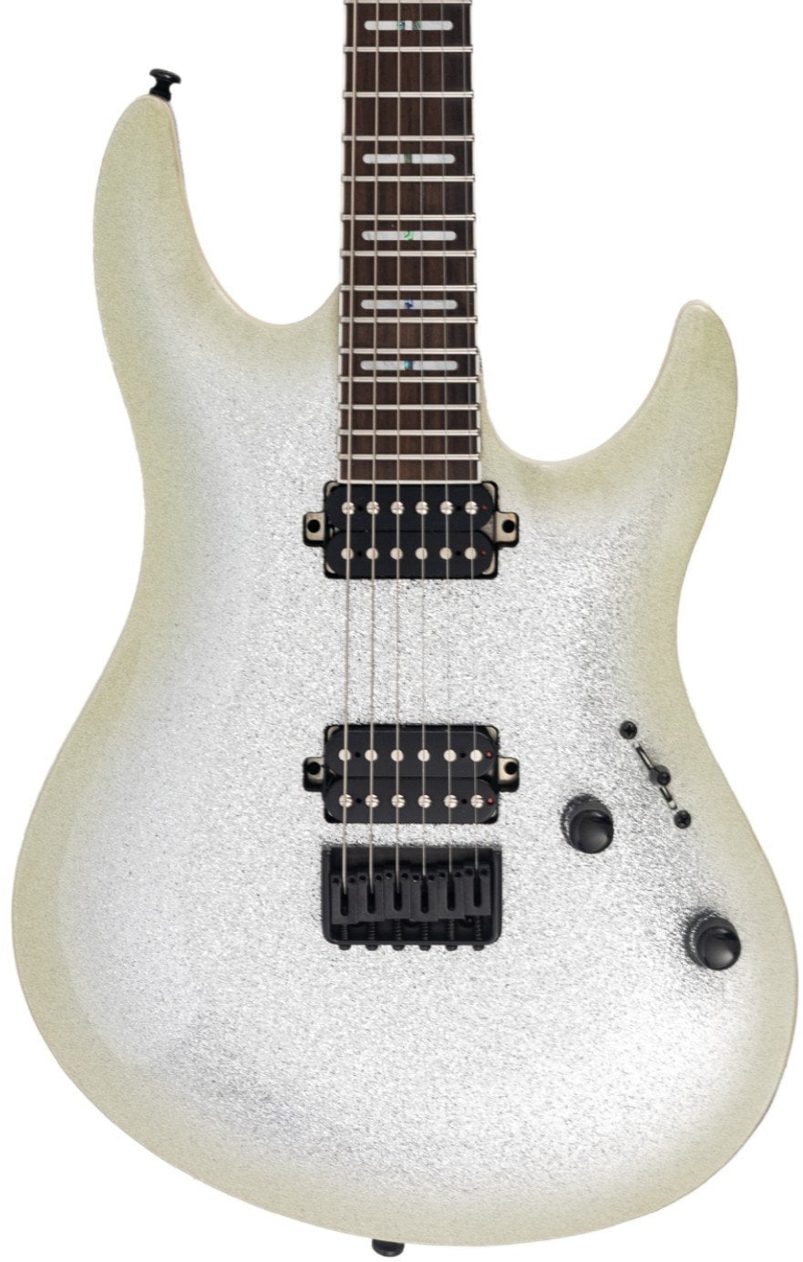 Larry Carlton Y5 Silver Sparkle Guitarra eléctrica Y5 SILVER SPARKLE