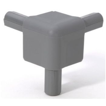 Adam hall cantonera para \casemaker\ gris