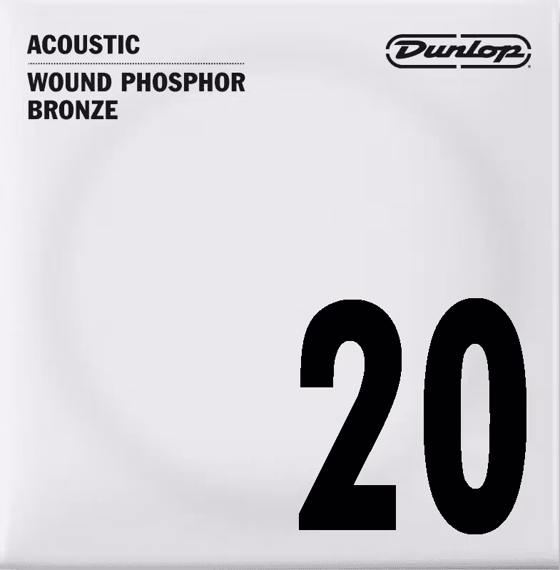 Dunlop Cuerda Acústica Dunlop 92/8 Phosphor Bronze .020 CDUDAP20