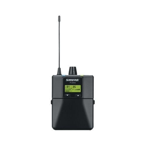SHURE P3RA Receptor PSM300 Inalámbrico UHF hasta 15 sistemas compatibles. 630-654 MHz. P3RA