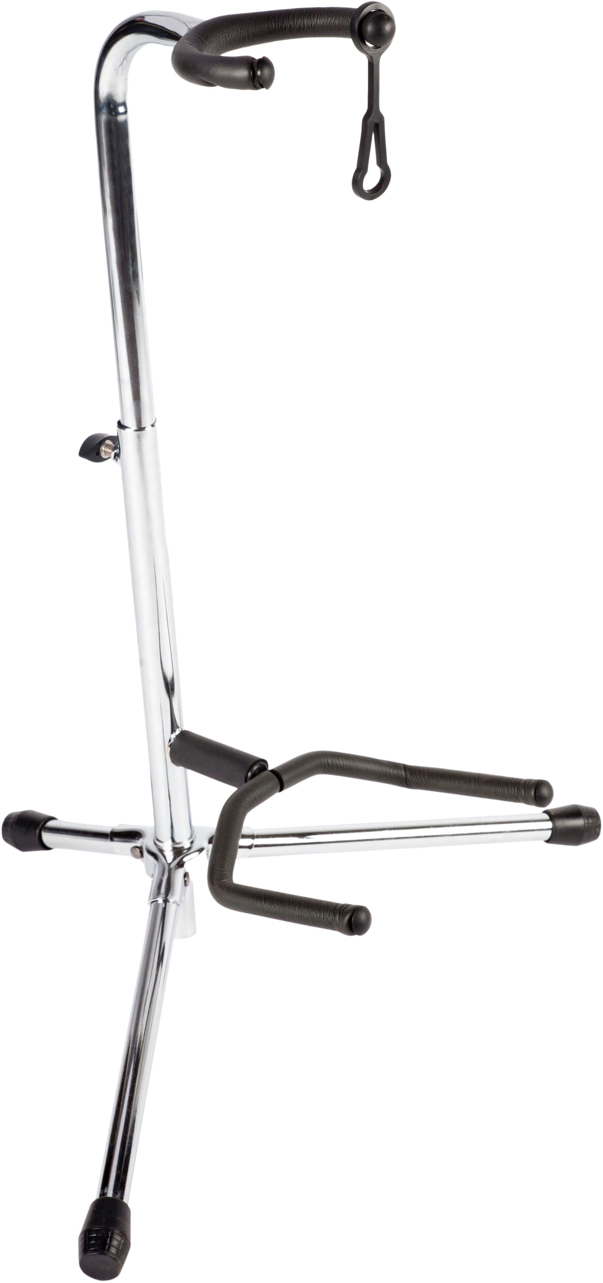 Oqan AGS02 Soporte de Suelo Cromado para Guitarra AGS02