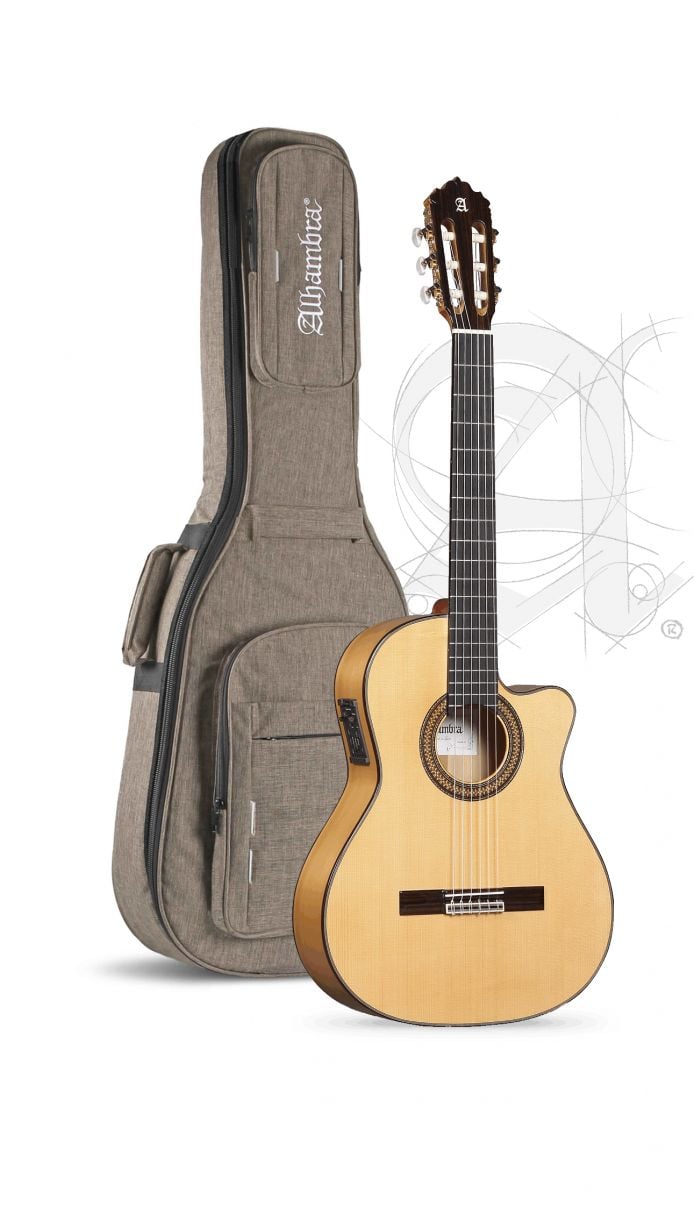 Alhambra 7FC-CW E8 Guitarra Española + Funda 7FC-CW E8