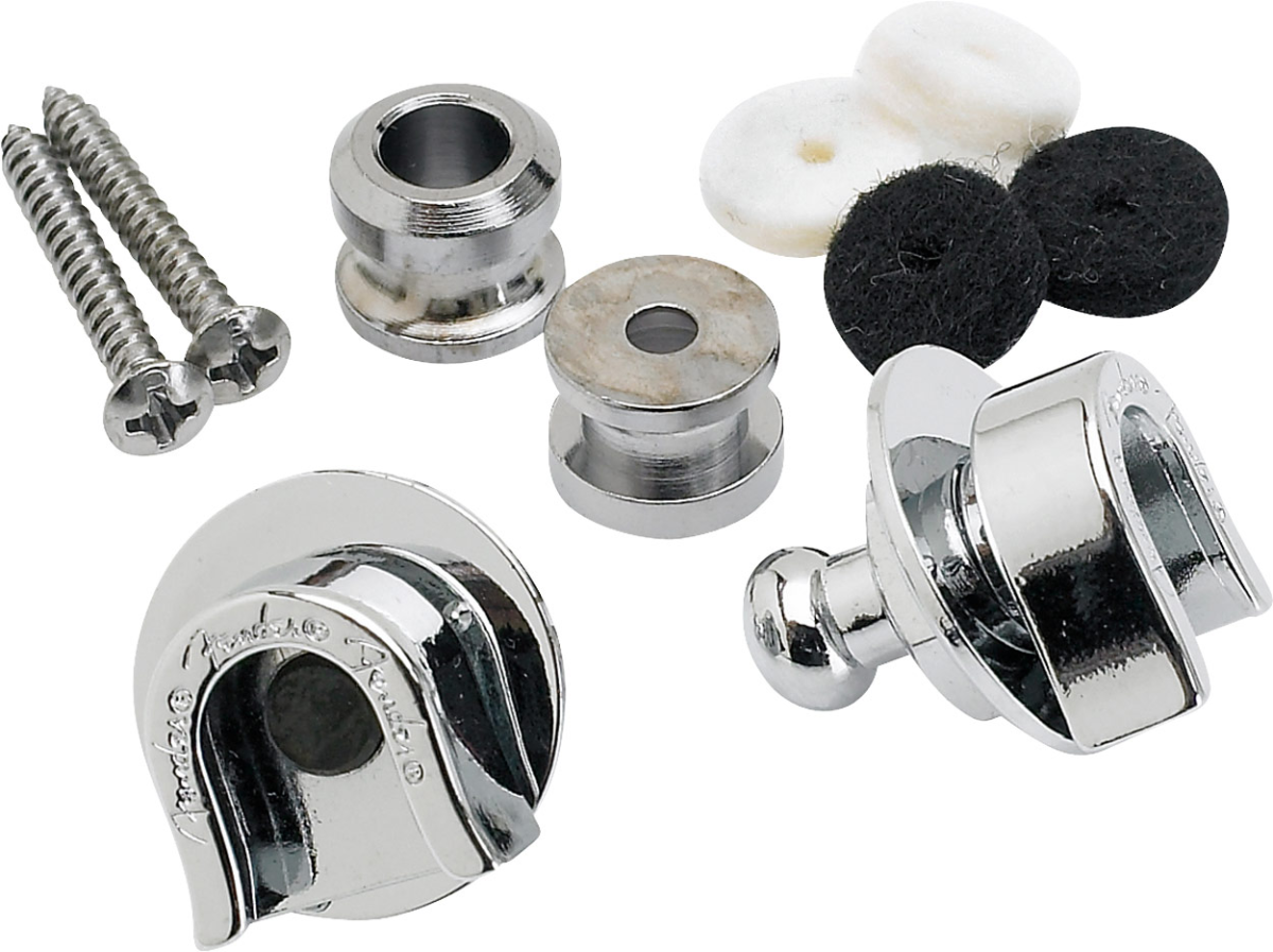 Fender Elite Strap Locks Chrome Cierres de Seguridad Elite Strap Locks Chrome