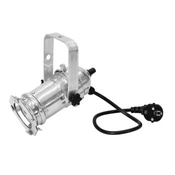 Eurolite led par-16 3ct plateado