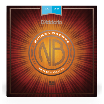 D addario nbm1038 juego de cuerdas para mandolín de níquel bronce