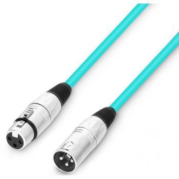 Adam hall 3 star mmf 0100 grn cable de micrófono xlr hembra a xlr macho1 m verde