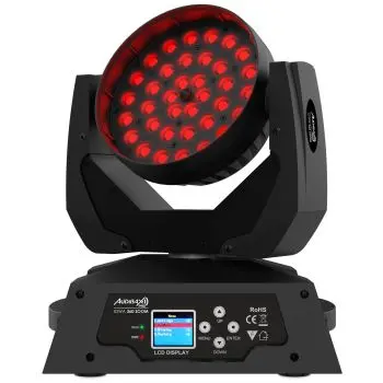 Audibax Iowa 360 Zoom Cabeza Móvil 36 LED RGBW 10W