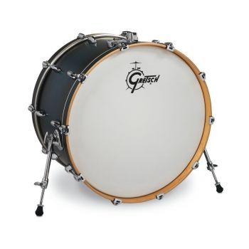 Gretsch drums rn2-1424b-sabb bombo renown maple 24 pulgadas satin antique blue burst