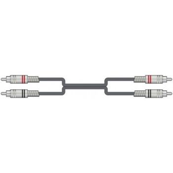 Chord cable 190.052uk 2 rca macho - 2 rca macho 0.5 metros