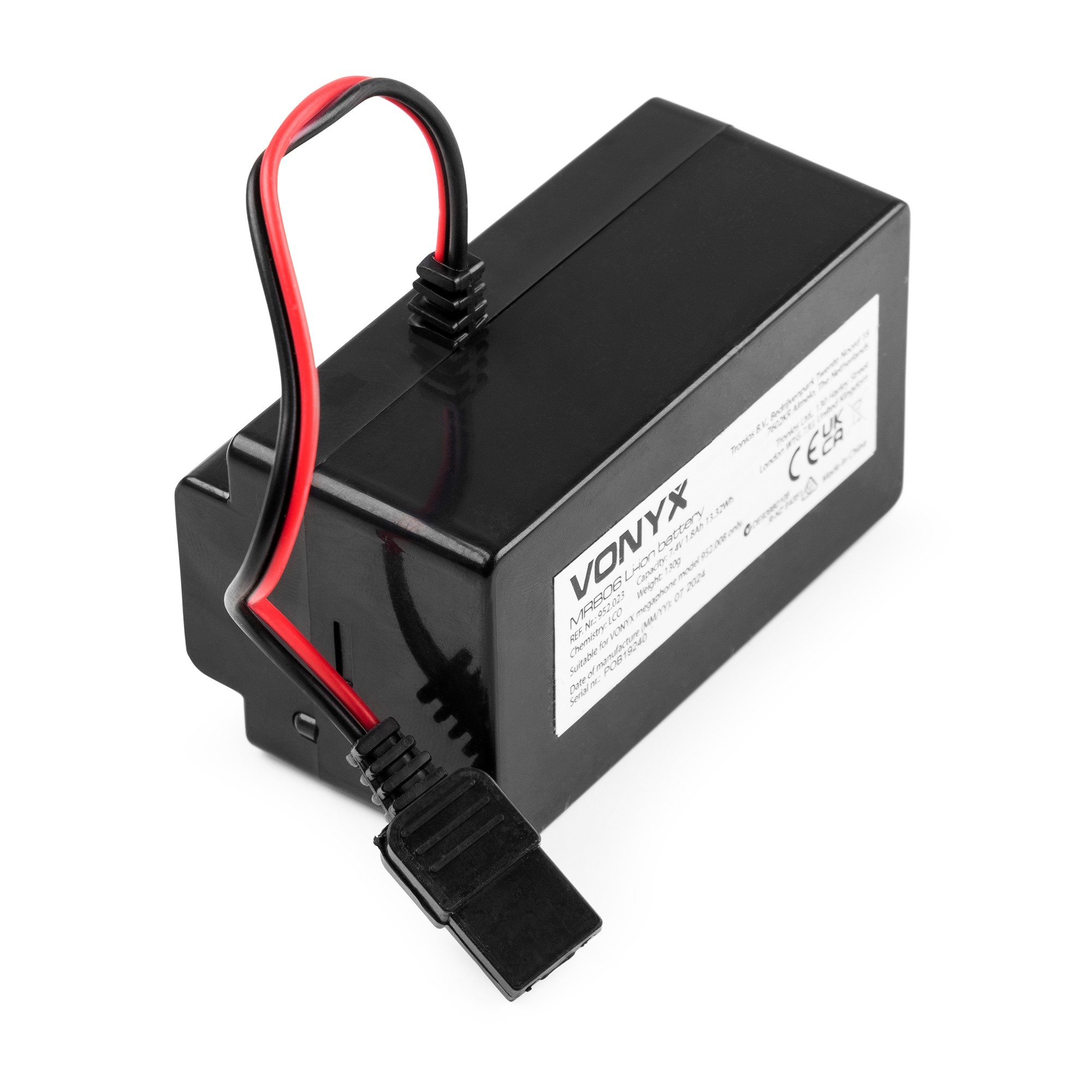 VONYX MRB-06 Bateria para Megafono Vonyx 7,4V MRB-06 Li-ion Battery Pack 7,4V