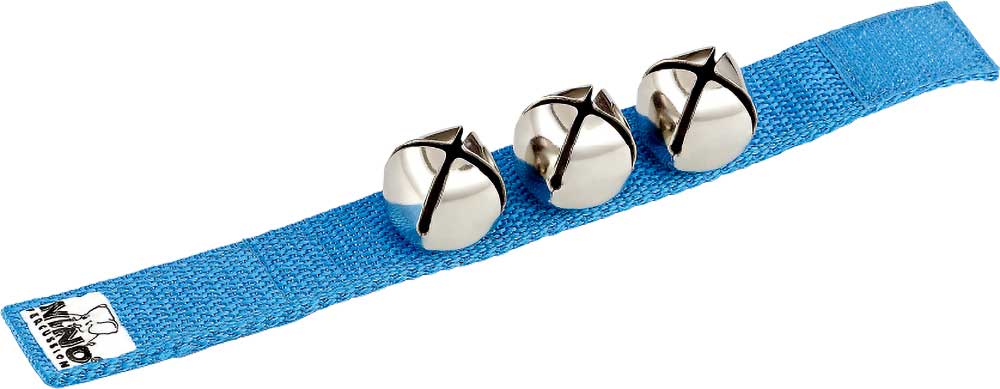 Nino Percussion Pulsera Cascabel Azul Nino961B NINO961B
