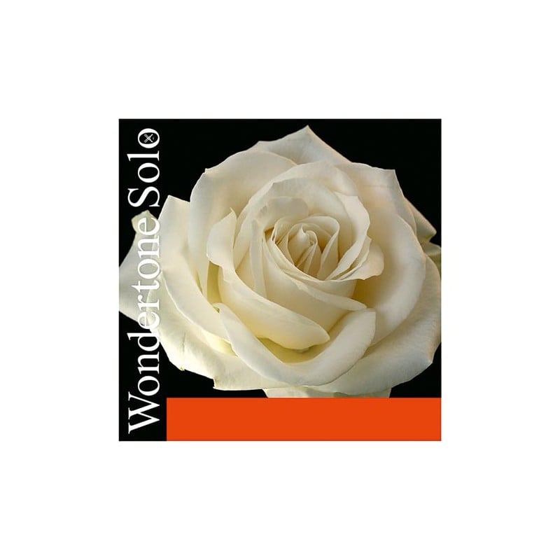 Pirastro Cuerda de violín Wondertone Solo 1ª Mi Bola 26 acero plateado Medium ACCVWO1ª3103
