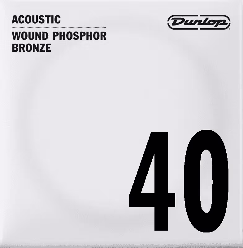 Dunlop Cuerda Acústica Dunlop 92/8 Phosphor Bronze .040 CDUDAP40