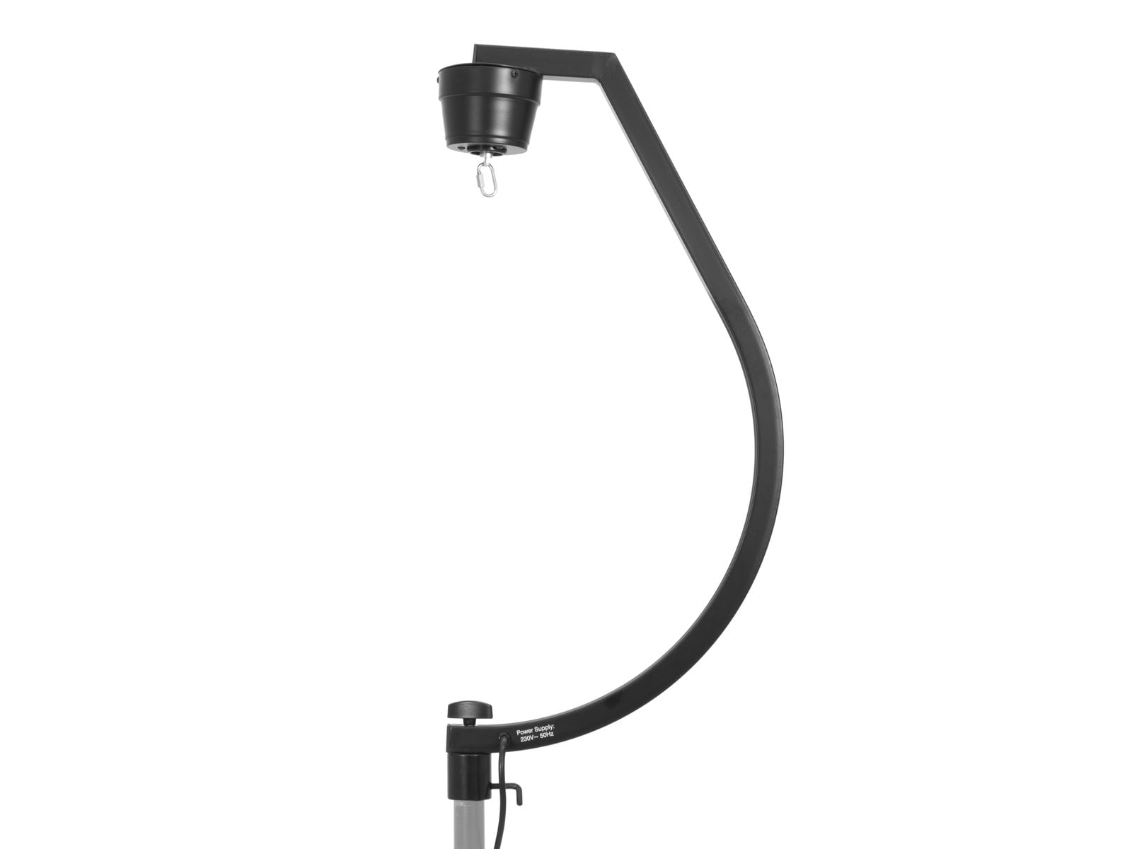 Eurolite Soporte con Motor para Bolas de Espejo hasta 50cm con Enganche Negro Soporte con Motor hasta 50cm con Enganche Negro