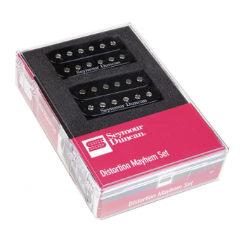 Seymour duncan sh6n sh6b mayhem negro set de 2 pastillas guitarra eléctrica