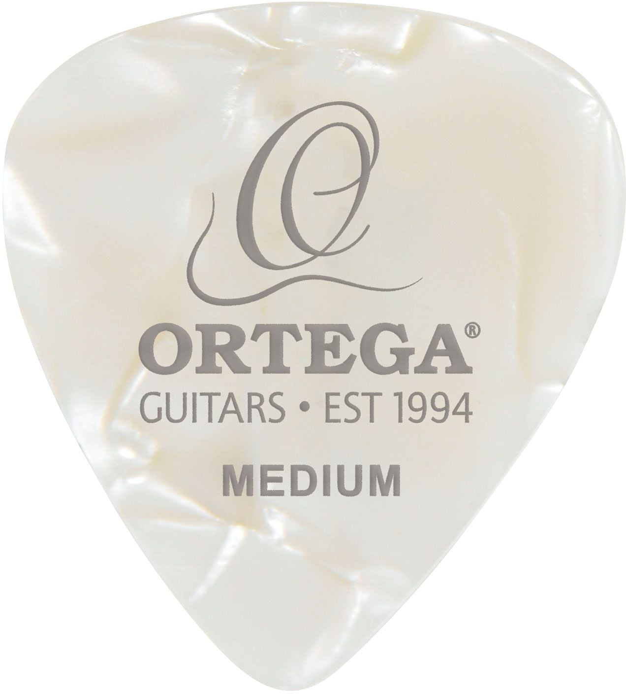Ortega OGP-WP-M10 Set de Púas Medium 10 Unidades White Pearl OGP-WP-M10