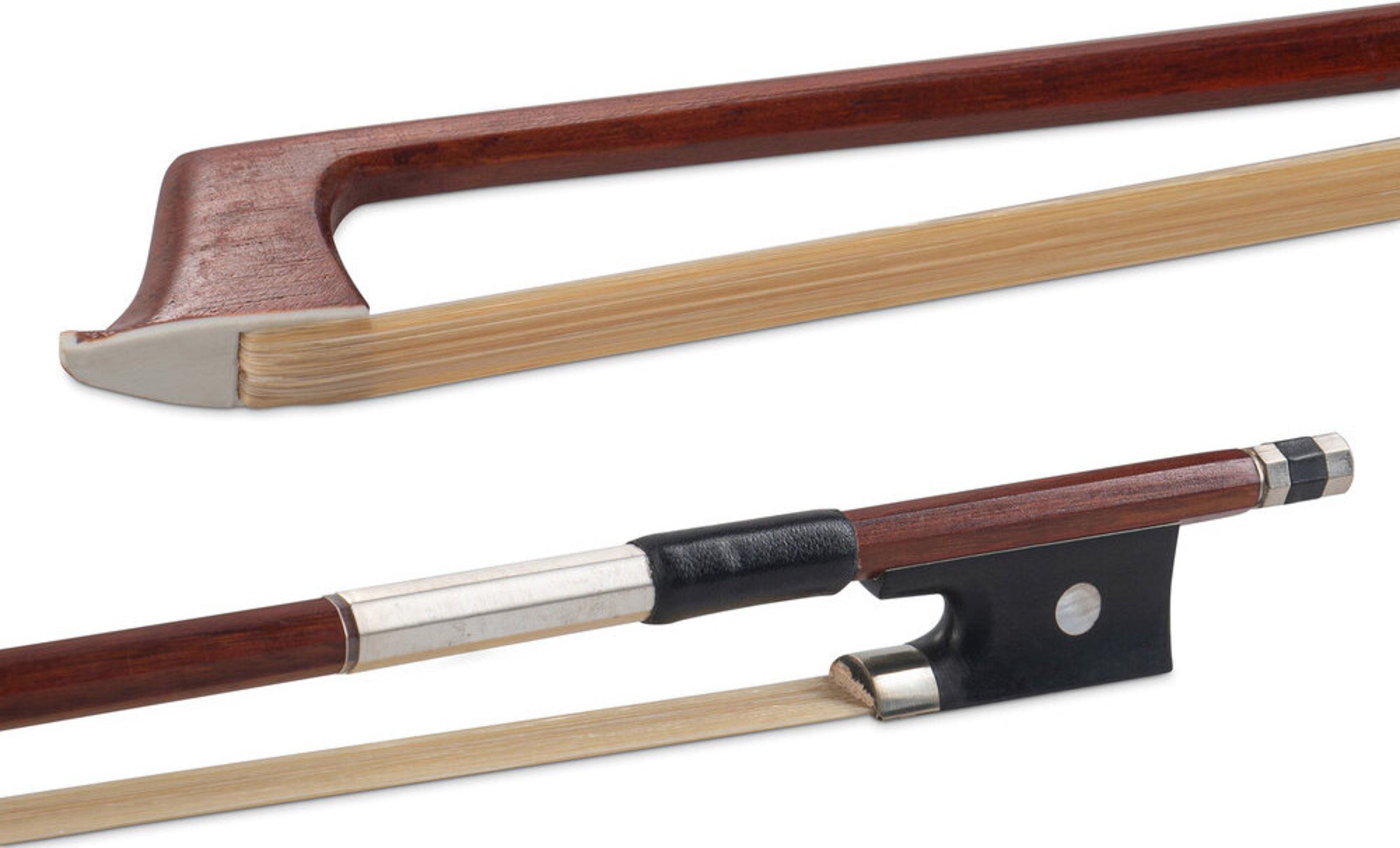 Gewa Arco de Violín de Madera Brasil Octogonal 4/4 Arco de Violín de Madera Brasil Octogonal 4/4