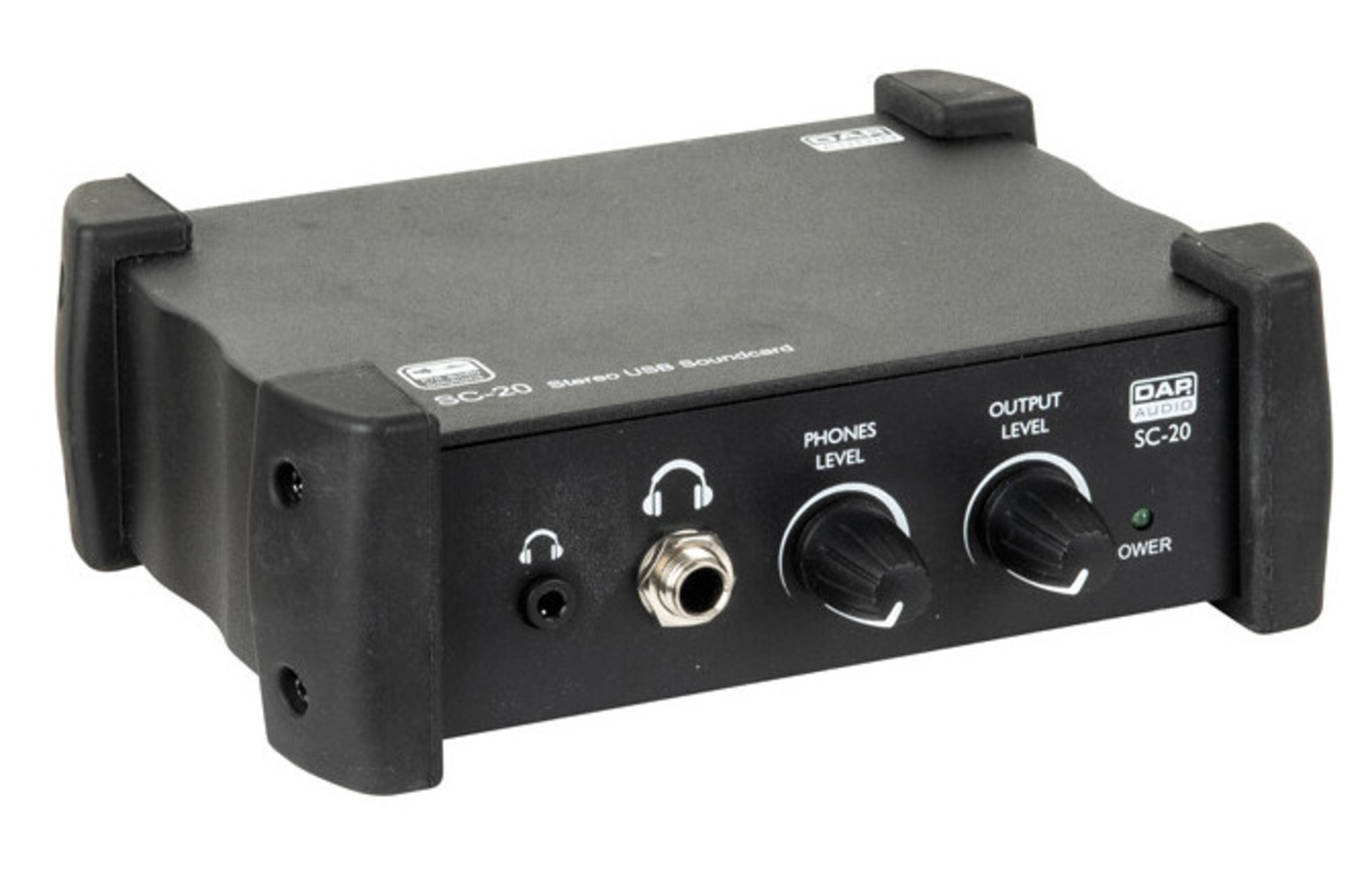 DAP Audio SC-20 Tarjeta de sonido USB Estéreo de 2 canales SC-20 Tarjeta de sonido USB Estéreo de 2 canales