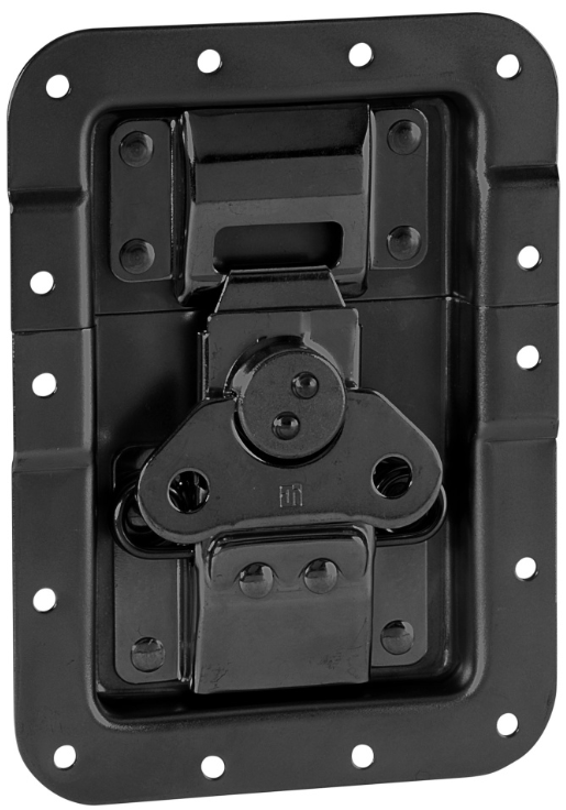 Adam Hall 172511 BLK - Mariposa V3 Grande en Plato Acodado, Negro 172511 BLK