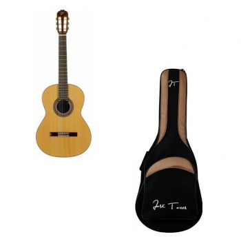 Jose torres pack jtc-20 + funda jtb-10 pack de guitarra clasica y funda acolchada
