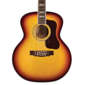 Guild f-512e rosewood antique burst