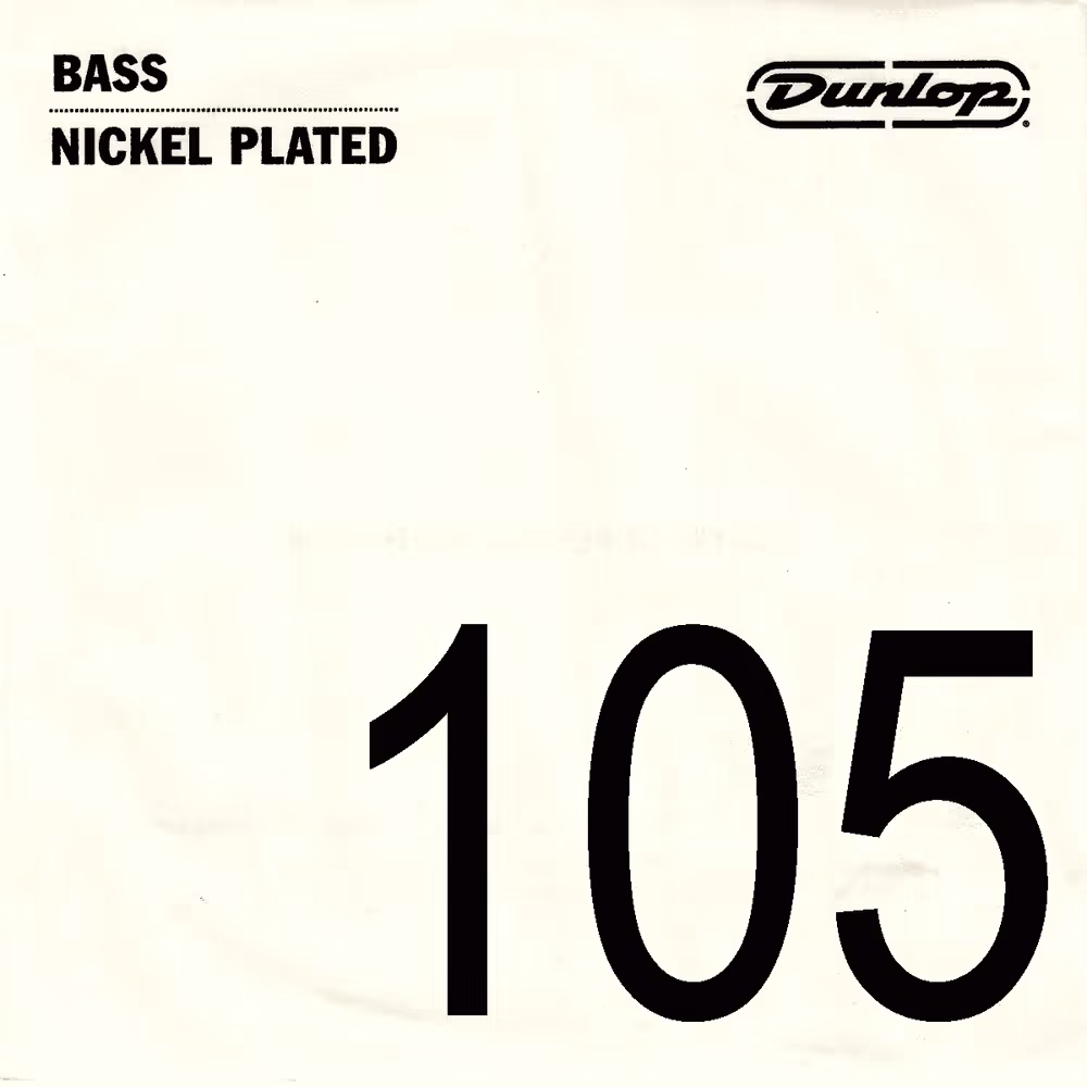 Dunlop cuerda bajo dunlop nickel entorchado .105