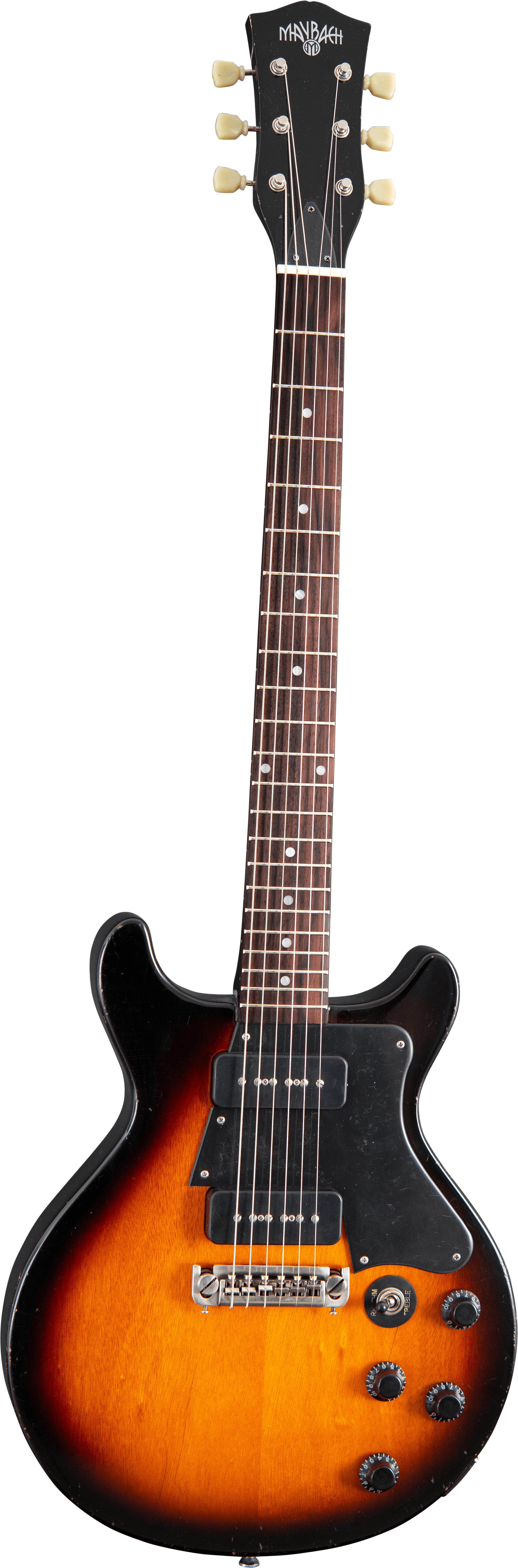 Maybach Guitars Lester-Jr-Special-Sb -Guitarra Lp Junior Doble Cutaway ´59 3 Tones S Lester JR Special SB
