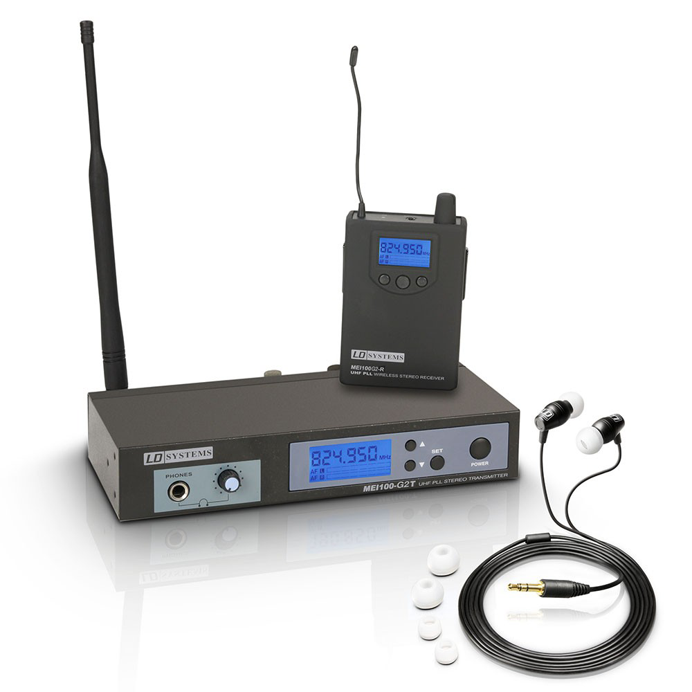 LD SYSTEMS MEI-100G2 Sistema de Monitoraje inalámbrico In-Ear MEI-100G2